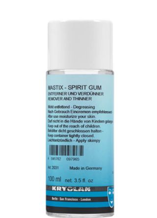 Kryolan Spirit Gum Mastix Remover and Thinner 100ml