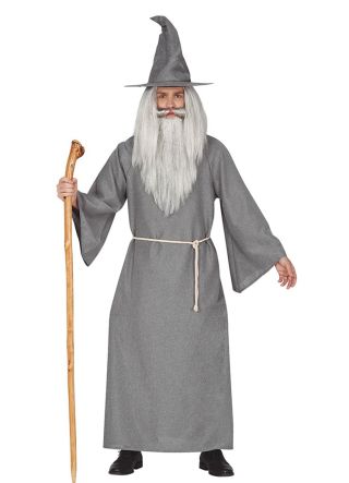 Fellowship Wizard Costume - Grey Robe