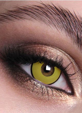 Mai Chick Yellow UV Contacts Lenses - One Day Wear