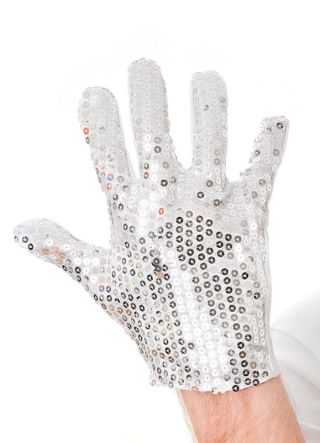 Silver Sequin Glove - Michael Jackson