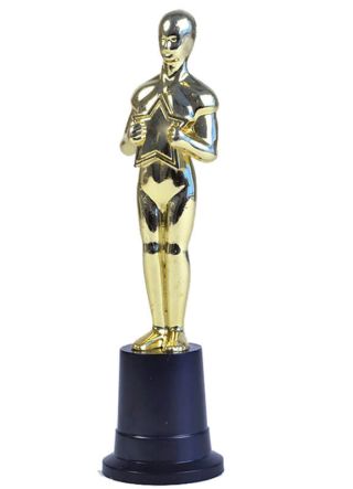 9" Movie Star Trophy - Oscar Award x 12pcs