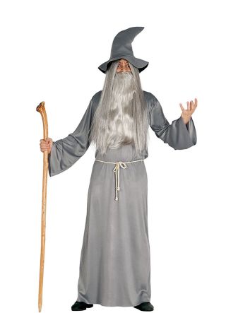 Mythical Wizard of Rings - Grey Robe