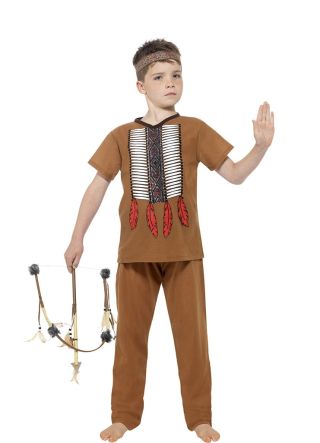 Native American Warrior - Boys Costume