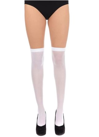 White Stockings - Dress Size 6-14