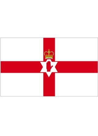 Red Hand of Ulster ( Northern Ireland) Flag 5ftx3ft