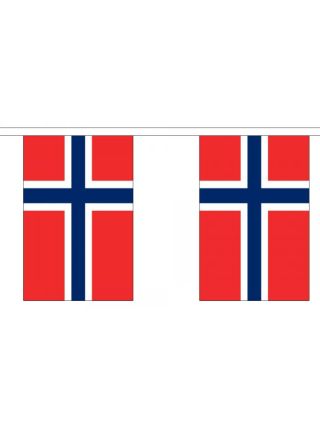 Norway Bunting 23cm x 15cm - 9m 