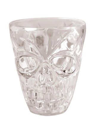 Opaque Skull Shot Glasses 4pk