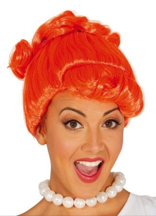 Orange Cavewoman Wig – Rock-Age Wilma 