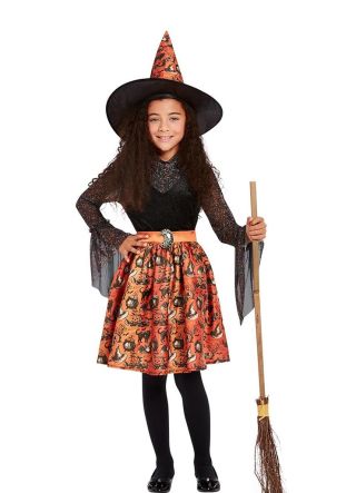 Girls Spellbound Witch Costume