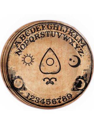 Halloween Ouija Board Paper Plates 23cm – 8pk 