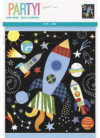 Outer Space Party Bags – 8pk