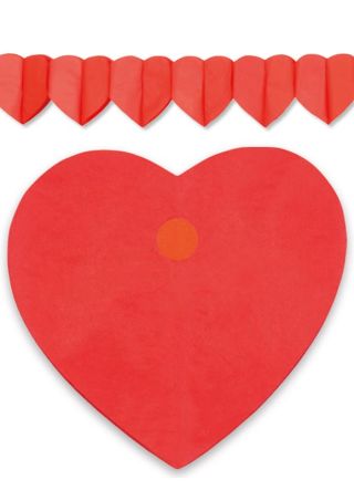 Paper Heart Garland – 4m
