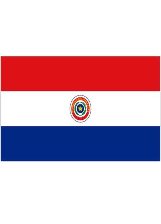 Paraguay Flag 5ftx3ft