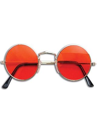60's Beatles Glasses - Penny Orange