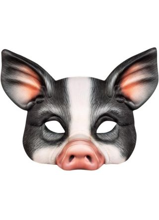 Pig Half Mask
