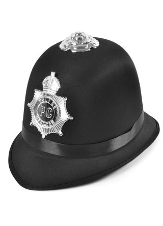 Police Bobby Hat - Satin