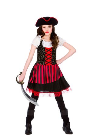 Pretty Pirate Girl Costume