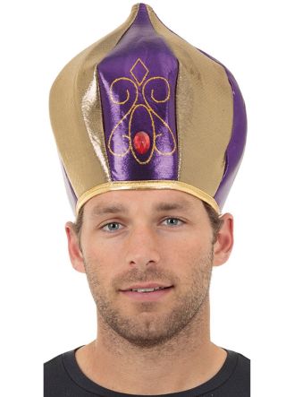Sultan Purple & Gold Turban 