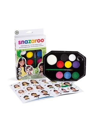 Snazaroo Rainbow Face Painting Kit – Green Box