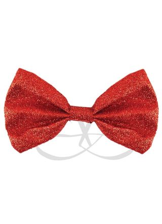 Red Glitter Bow-Tie 