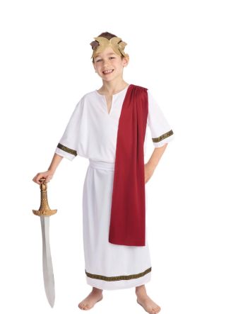 Roman Emperor Boys Costume