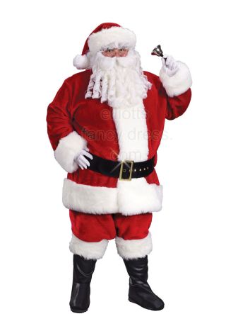 Professional Quality XL Santa Suit - Fits up to Chest Size 50 - 54