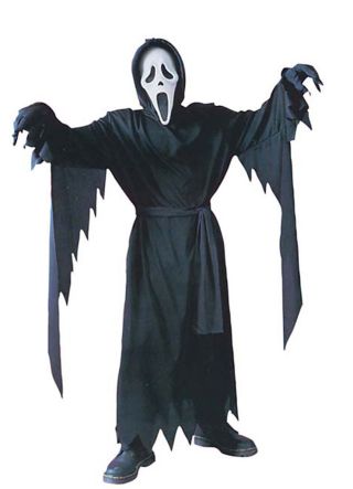 Scream Ghost Face Costume - Teen - Chest Size 32-38