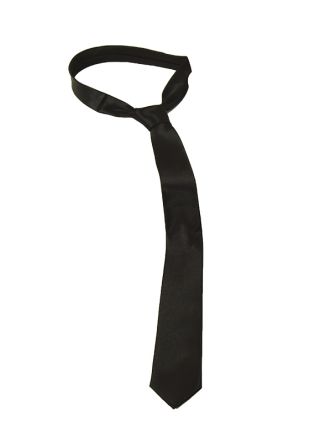 Skinny Black Neck-Tie