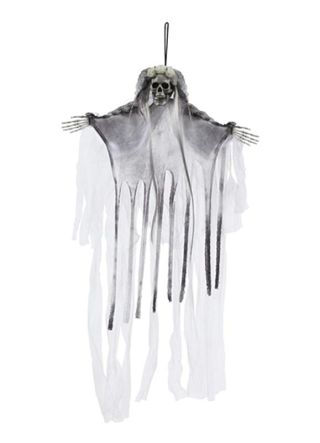 Small Hanging Skeleton Ghost Bride 40cm