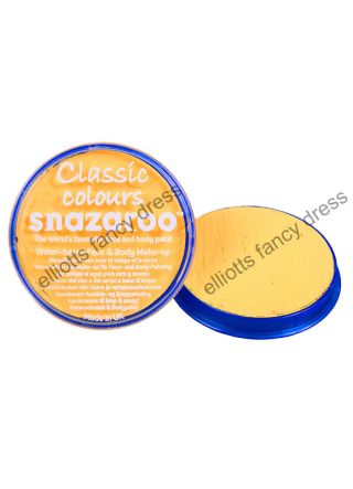 Snazaroo Bright Yellow Face Paint - Classic 18ml