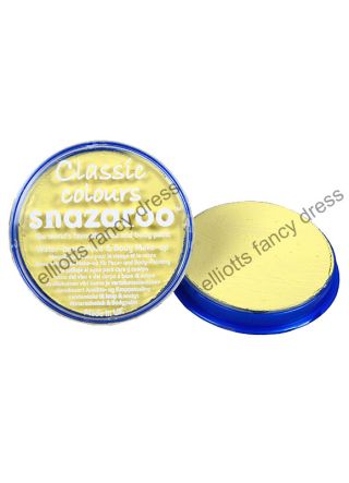 Snazaroo Pale Yellow Face Paint - Classic 18ml
