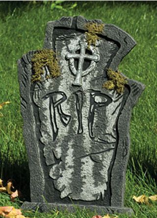 Spooky Rickety RIP Tombstone 