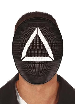 Squid Gamer Guard Mask – Triangle 