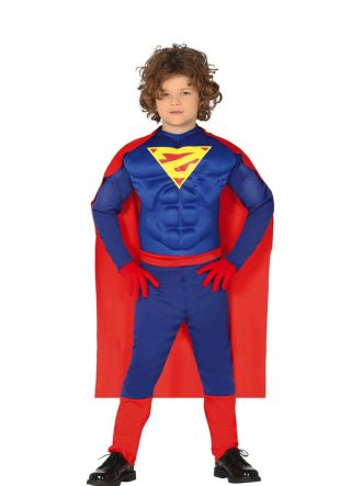 Superhero with Muscle Chest – Boys Costume