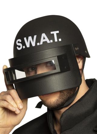SWAT Police Helmet - Adult