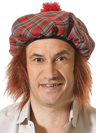 Scottish Tam O' Shanter With Ginger Hair - St Andrews
