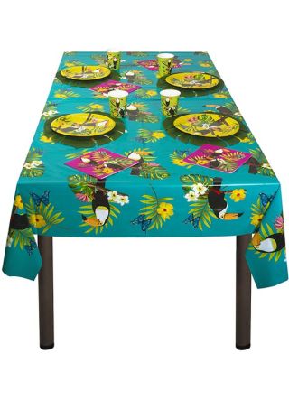 Tropical Toucan Table-Cover 130 x 180cm 