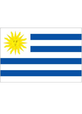 Uruguay Flag 5ftx3ft