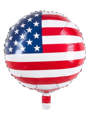 USA Foil Balloon – Double-Sided – Helium or Air-Fill – 45cm
