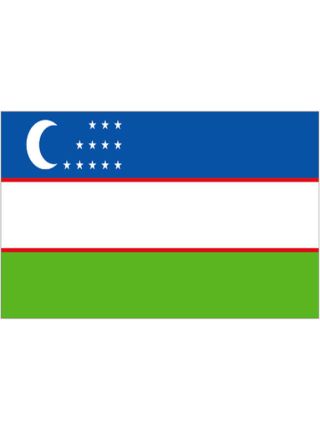 Uzbekistan Flag 5ftx3ft