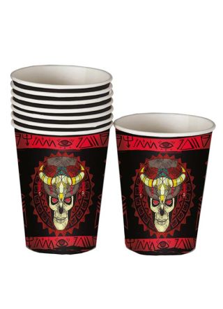 Halloween Voodoo Paper Cups 25cl - 8pk