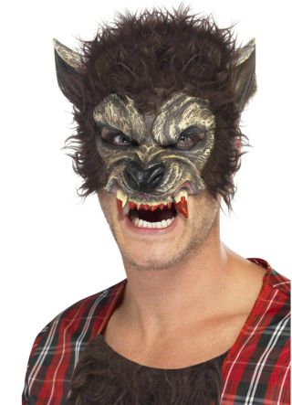 Werewolf Half Rubber Mask