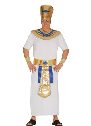 Egyptian Pharaoh Mens Costume - White
