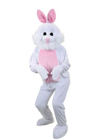 White Bunny Rabbit Mascot