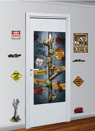 Zombie Door Decoration Kit 