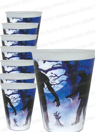 Zombie Paper Cups 25cl - 8pk