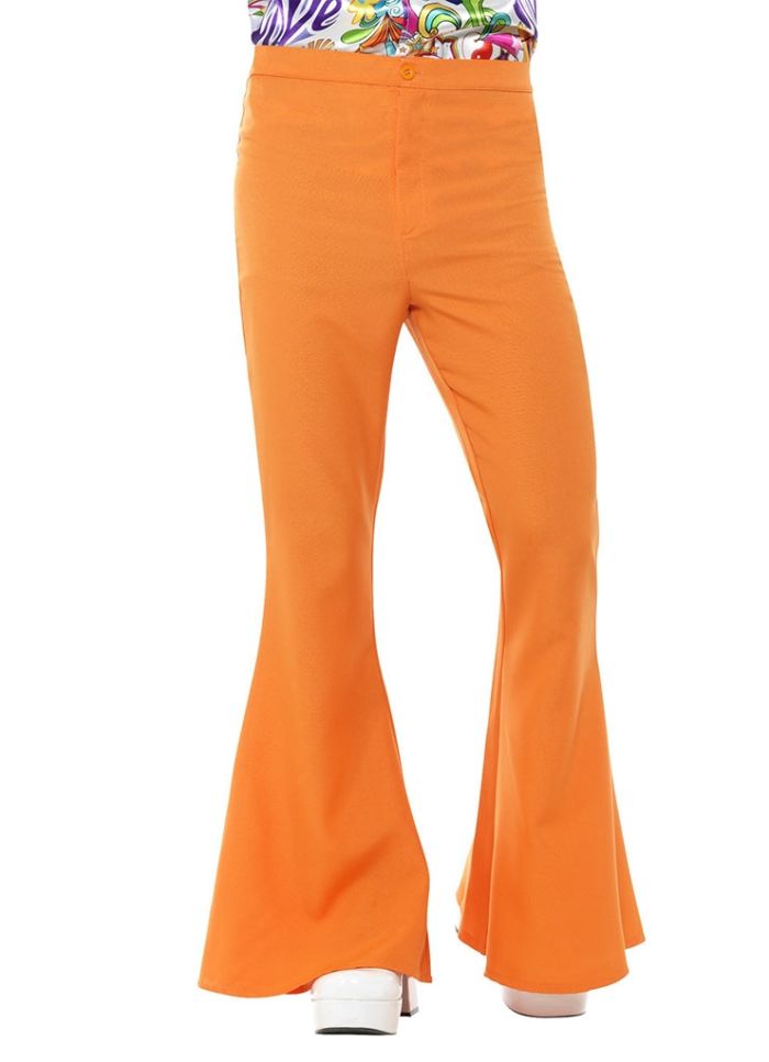 Flared Trousers – Men - Orange