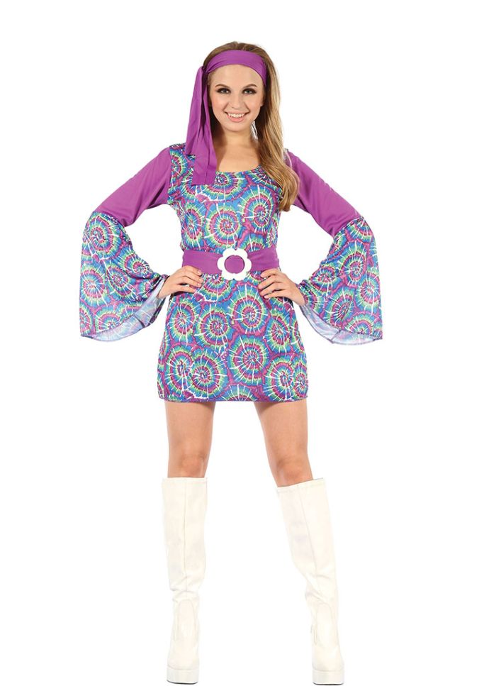 Groovy Psychedelic Hippy Dress